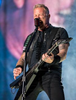 mejores guitarristas james hetfield